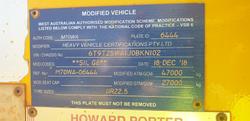 2018 Howard Porter Hp-Tri470 Yellow