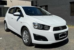 2012 Holden Barina TM Olympic White