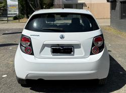 2012 Holden Barina TM Olympic White