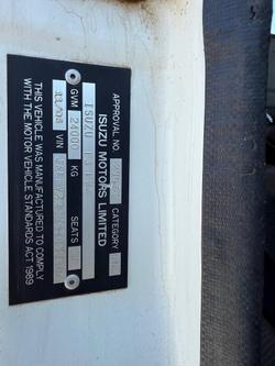 2006 Isuzu Fvz 1400 WHITE