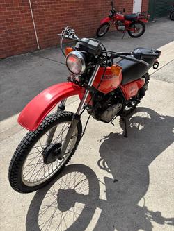 1980 Honda
                XL250S 