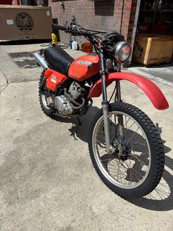 1980 Honda
                XL250S 