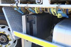 2023 Isuzu F Series FYJ300-350 Crane Truck White