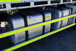 2023 Isuzu F Series FYJ300-350 Crane Truck White