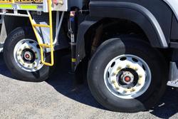 2023 Isuzu F Series FYJ300-350 Crane Truck White