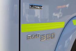 2023 Isuzu F Series FYJ300-350 Crane Truck White