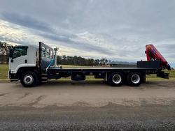 2024 Isuzu
Fvy 240-300 Auto Crane Truck, 1750Kms, Comes With Rego