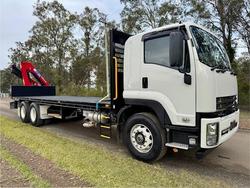 2024 Isuzu
Fvy 240-300 Auto Crane Truck, 1750Kms, Comes With Rego