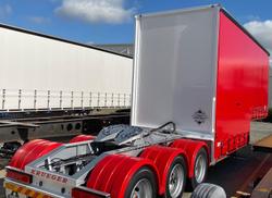 2025 Krueger 34P Double Drop Mezzanine Combination Red