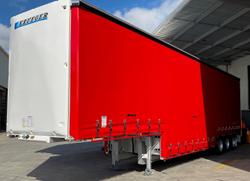 2025 Krueger 34P Double Drop Mezzanine Combination Red