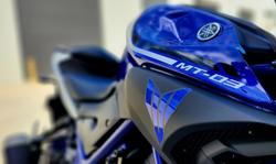 2017 Yamaha MT-03 ABS 321 (MT03LA) MT Blue