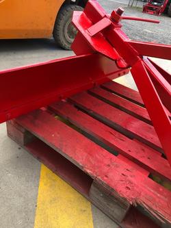 0 Silvan 1.2M Grader Blade - Fresh Coat Of Paint Red
