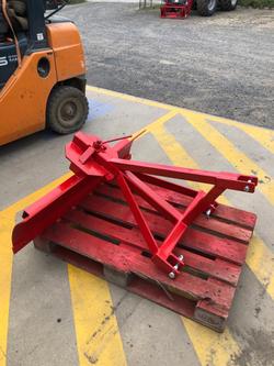 0 Silvan 1.2M Grader Blade - Fresh Coat Of Paint Red