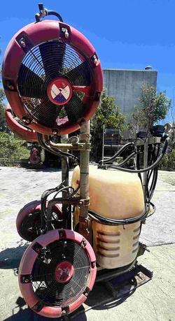 2015 CROPLANDS QUANTUM MIST 500L LINKAGE SPRAYER RED