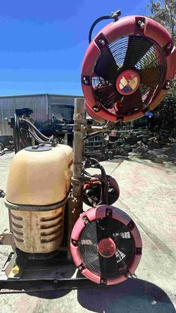 2015 CROPLANDS QUANTUM MIST 500L LINKAGE SPRAYER RED