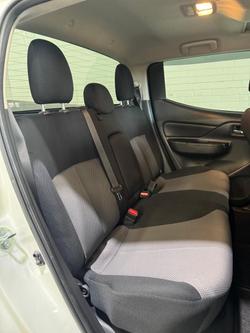 2022 Mitsubishi Triton GLX+ MR MY22 4X4 Dual Range White