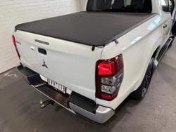 2022 Mitsubishi Triton GLX+ MR MY22 4X4 Dual Range White