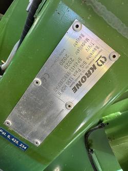 2020 Krone Bp1290hdp2