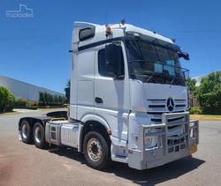 2018 Mercedes-Benz Actros 2763LS WHITE