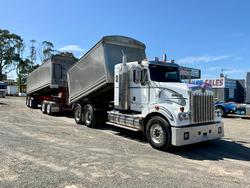 2013 Kenworth T409sar Truck Trailer Grain Spec $213650+Gst KENWORTH T409SAR WHITE