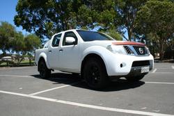 2013 Nissan Navara ST D40 Series 6 4X4 Dual Range Arctic White