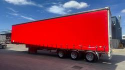2008 Krueger 34P Drop Deck Mezzanine B Double Red