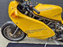 1995 Ducati 900SL Super Light 900 Yellow