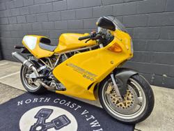 1995 Ducati 900SL Super Light 900 Yellow