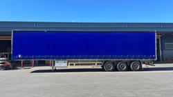 2014 Vawdrey 24 Pallet Straight B Curtain Sider White