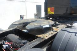 2004 Vawdrey 12 Pallet Dropdeck Curtainsider with Mezz