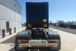 2004 Vawdrey 12 Pallet Dropdeck Curtainsider with Mezz