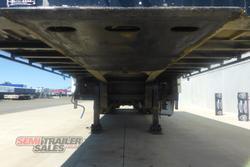 2004 Vawdrey 12 Pallet Dropdeck Curtainsider with Mezz