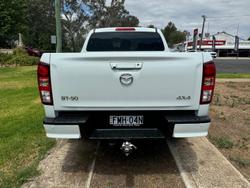 2024 Mazda BT-50 XT TF 4X4 Dual Range Ice White
