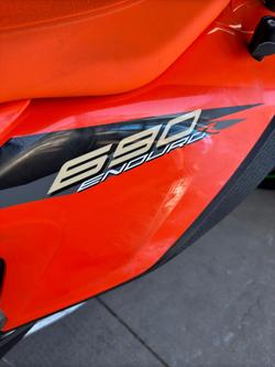 2024 KTM 690 Enduro R Enduro Orange