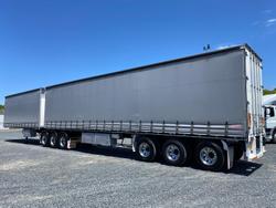 2017 Barker B-Double(34 Pallet) Straight Deck Tautliner