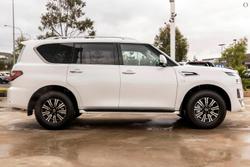 2024 Nissan Patrol Ti-L Y62 MY24 4X4 Dual Range Moonstone White