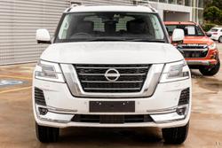 2024 Nissan Patrol Ti-L Y62 MY24 4X4 Dual Range Moonstone White