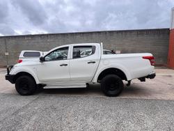 2016 Mitsubishi Triton GLX MQ MY16 4X4 Dual Range White