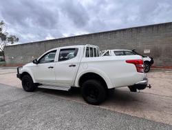 2016 Mitsubishi Triton GLX MQ MY16 4X4 Dual Range White