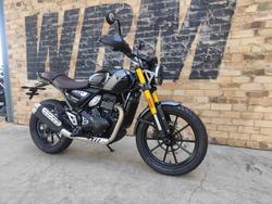 2025 TRIUMPH SCRAMBLER 400 X DUAL PURPOSE BLACK