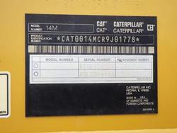 2016 Caterpillar 14M