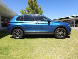2016 Volkswagen Tiguan 132TSI Comfortline 5N MY17 Four Wheel Drive Caribbean Blue