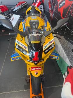 2024 Ducati Panigale V4 Bagnaia 2023 World Champion Replica Panigale V4 Yellow