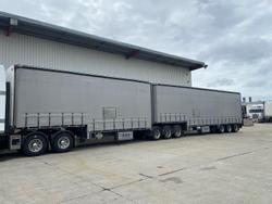 2021 Krueger B-Double(36 Pallet) Drop Deck Tautliner