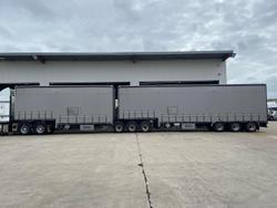 2021 Krueger B-Double(36 Pallet) Drop Deck Tautliner