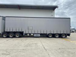 2021 Krueger B-Double(36 Pallet) Drop Deck Tautliner