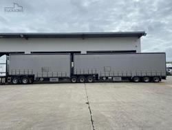 2021 Krueger B-Double(36 Pallet) Drop Deck Tautliner