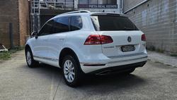 2015 Volkswagen Touareg 150TDI 7P MY15 Four Wheel Drive Pure White