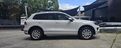 2015 Volkswagen Touareg 150TDI 7P MY15 Four Wheel Drive Pure White
