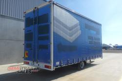2015 Panton Hill 10 Pallet Curtainsider Pig Trailer